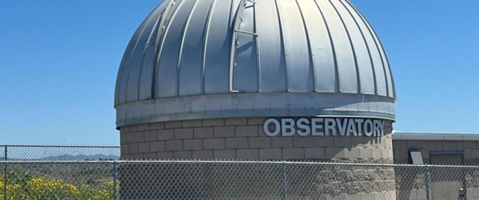 Image of the Saddleback College observatory