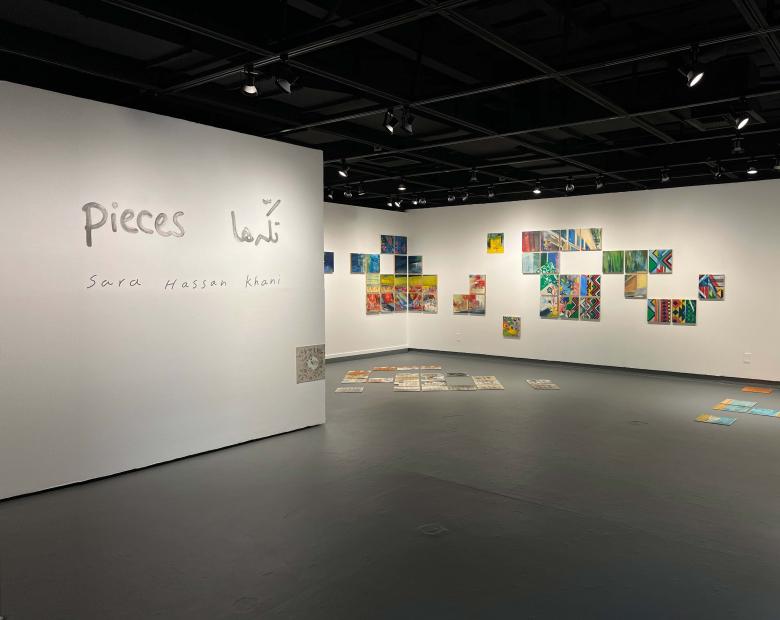 "Pieces", solo exhibition by Sara Hassan Khani, Fall 2022
