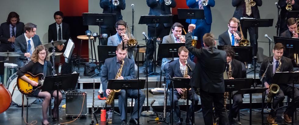 Jazz band performance