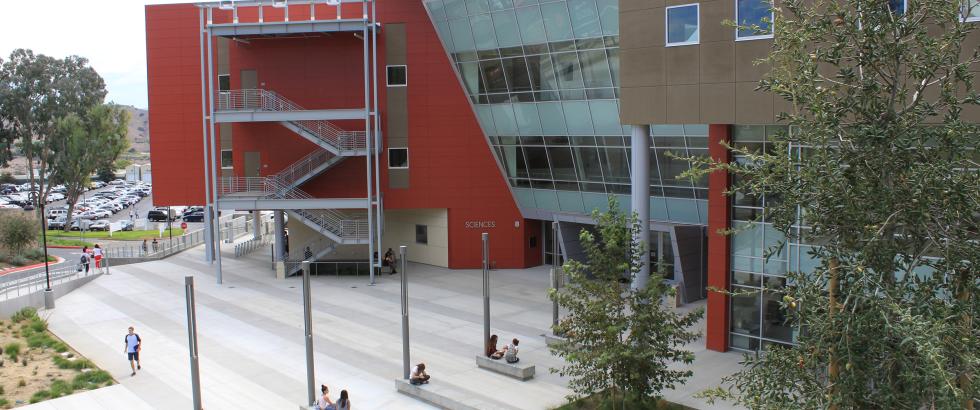 Exterior shot of the SCI building