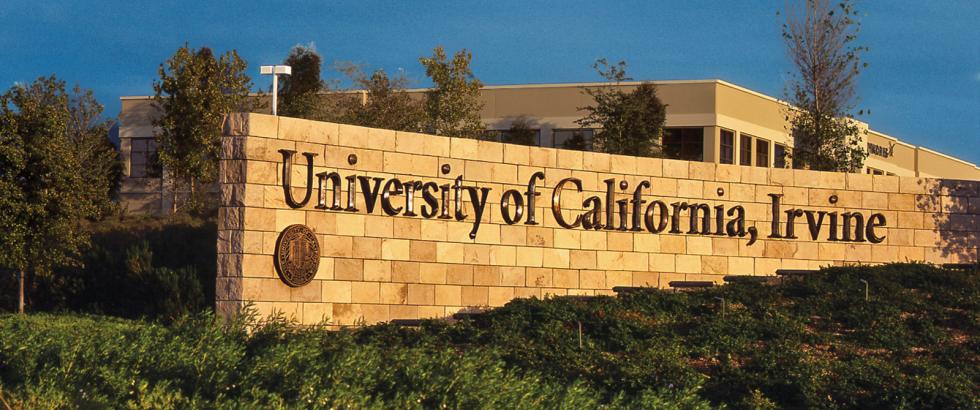 University of California Irvine (UCI) Signage 