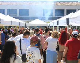 crowd shot at Discover Saddleback 2023