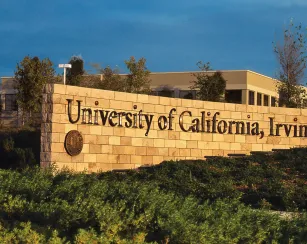 University of California Irvine (UCI) Signage 