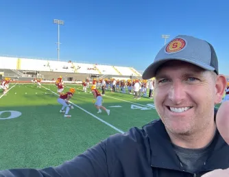 Dan Clauss Saddleback Athletic Director national award picture