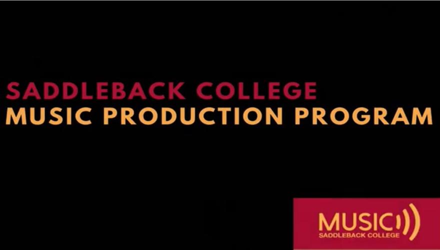 Saddleback College Music Production Program