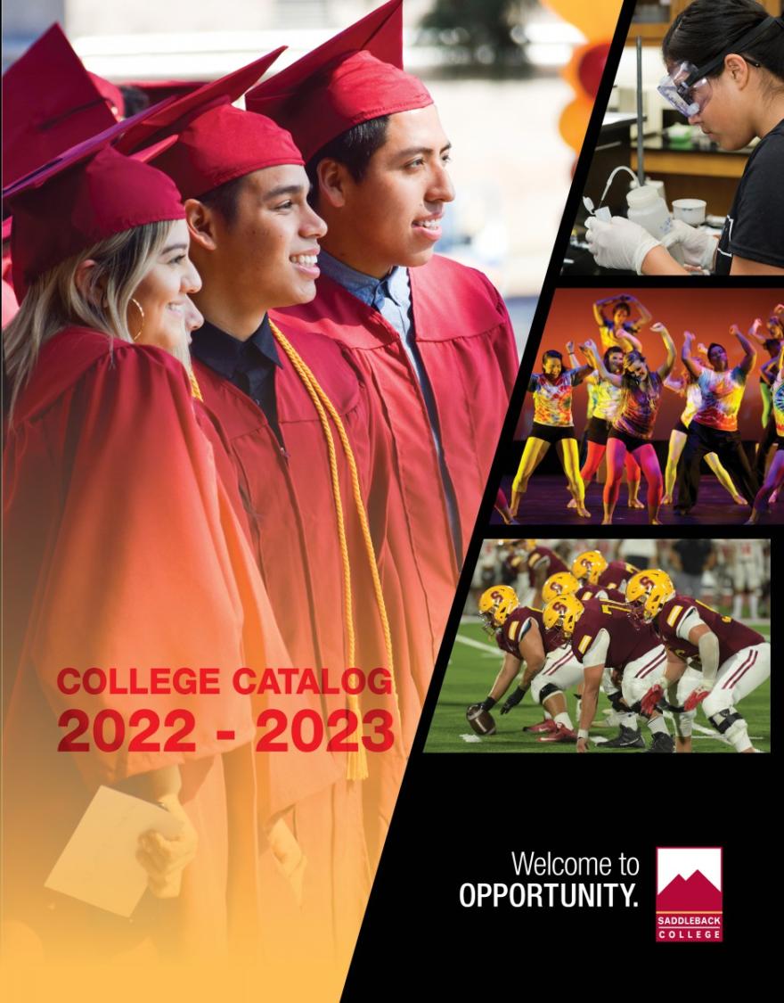 Saddleback Spring Catalog 2022 - 2023: Welcome to Opportunity.