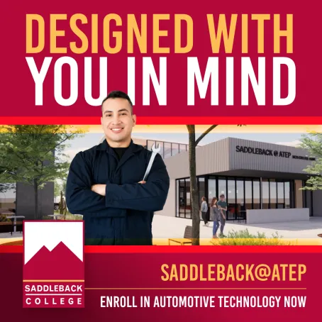 Designed with you in mind! Saddleback@ATEP - Enroll now!